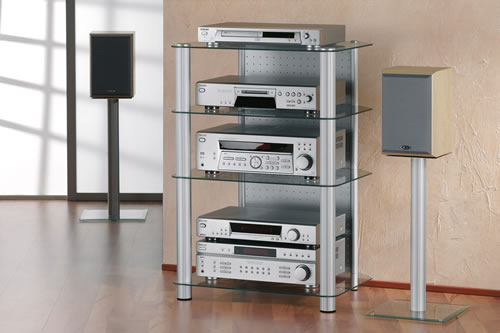Design Hifi-Rack VCM Platino (TV-Racks)
